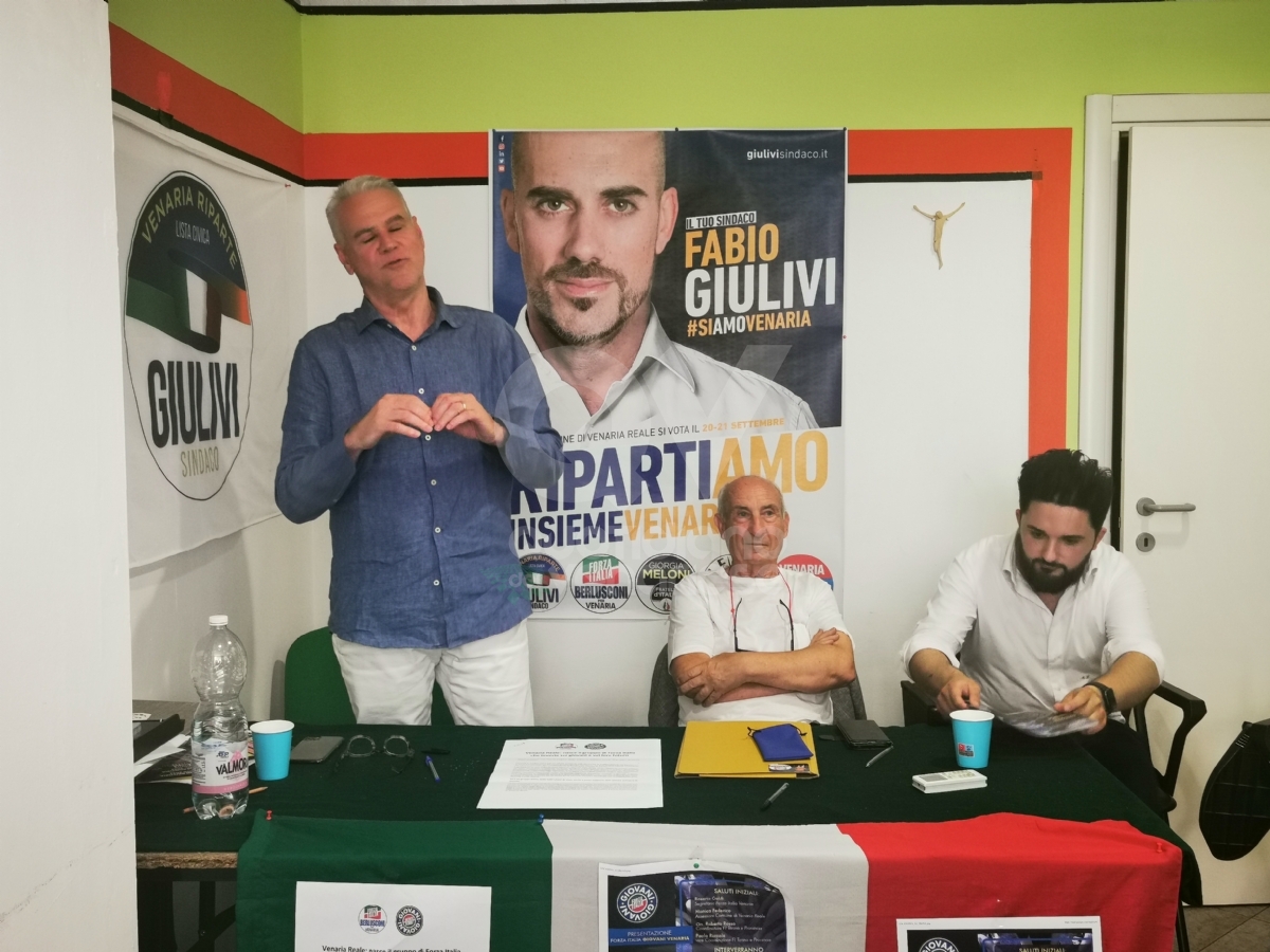 VENARIA - Nasce il gruppo di Forza Italia Giovani: Andrea Lauria il presidente
