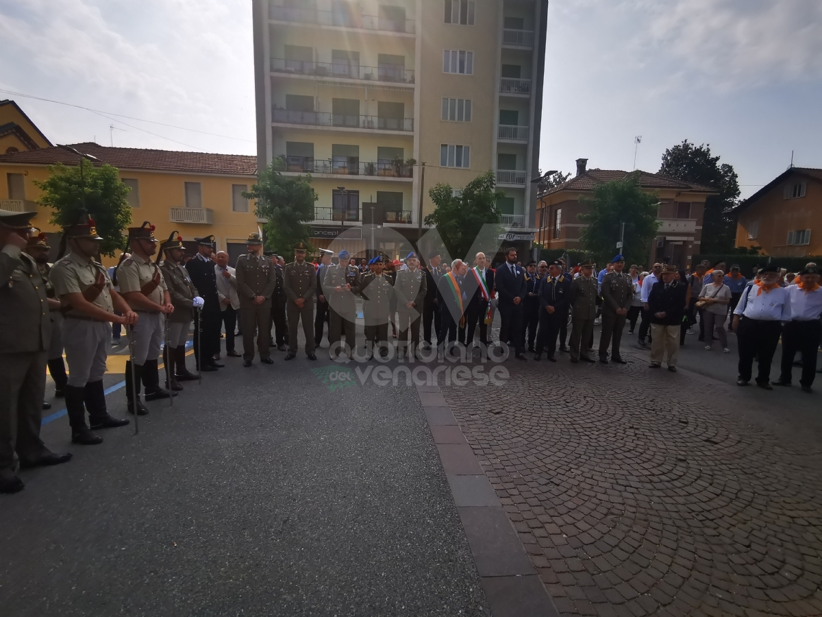 VENARIA - Cittadinanza onoraria all'Aves Toro: conferimento durante la Festa dell’Arma d’Artiglieria - FOTO