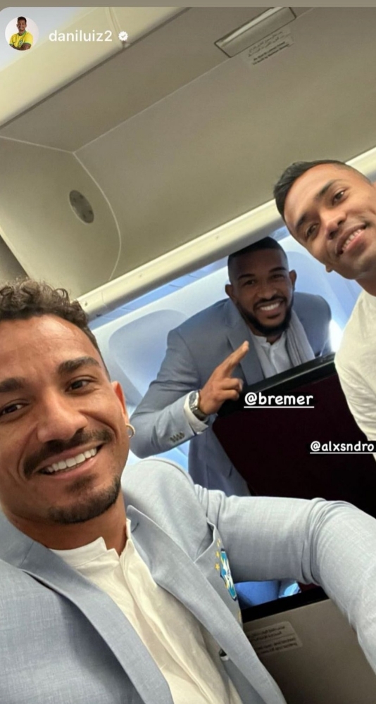 CASELLE - Il Brasile è partito per il Qatar: obiettivo vincere i Mondiali - FOTO