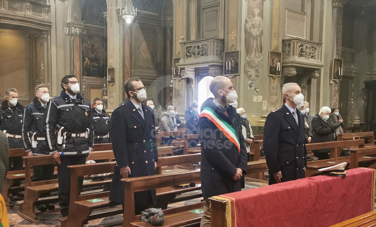 VENARIA - Celebrato San Sebastiano martire, Santo Patrono della Polizia Municipale