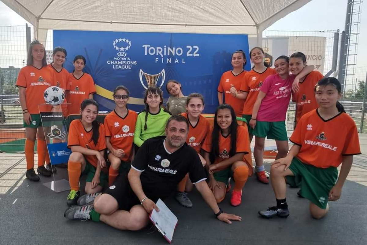 VENARIA - Sabato il «Torneo Magico» di calcio femminile: al Don Mosso si potrà ammirare nuovamente la coppa della Uefa Women's Champions League - FOTO