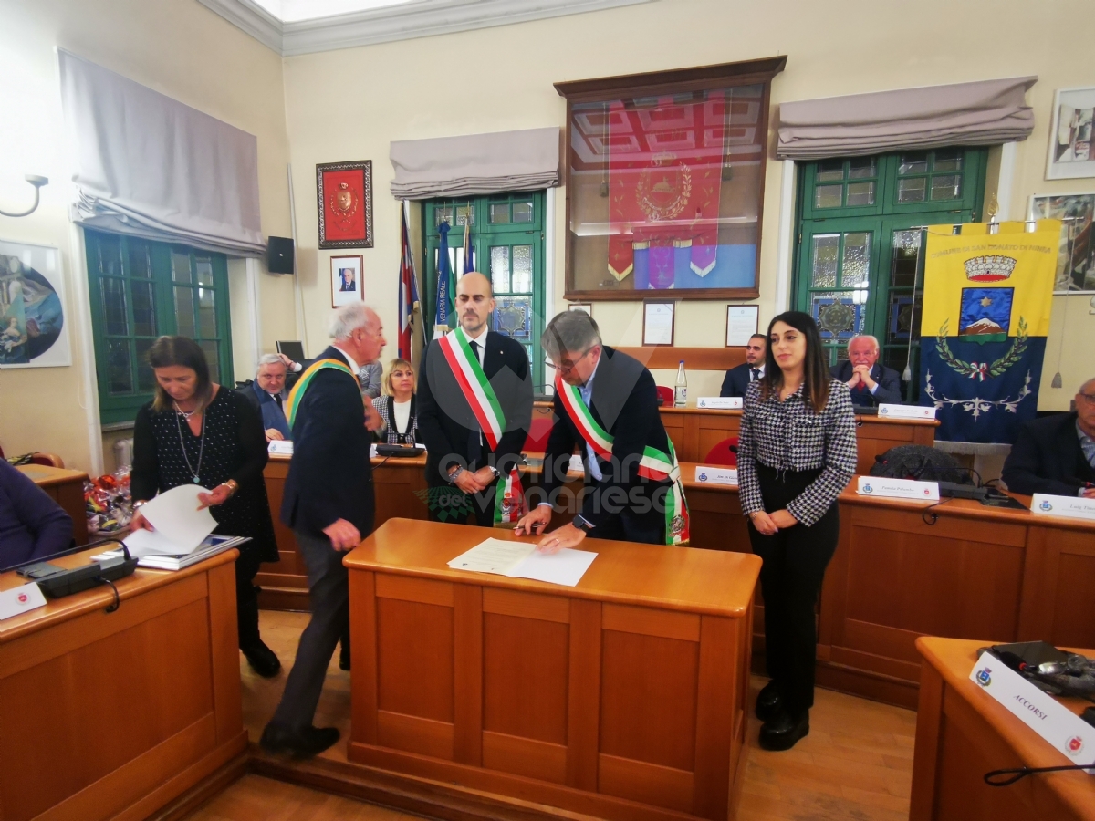 VENARIA - Il «patto d'amicizia» tra Venaria e San Donato di Ninea è realtà - FOTO E VIDEO