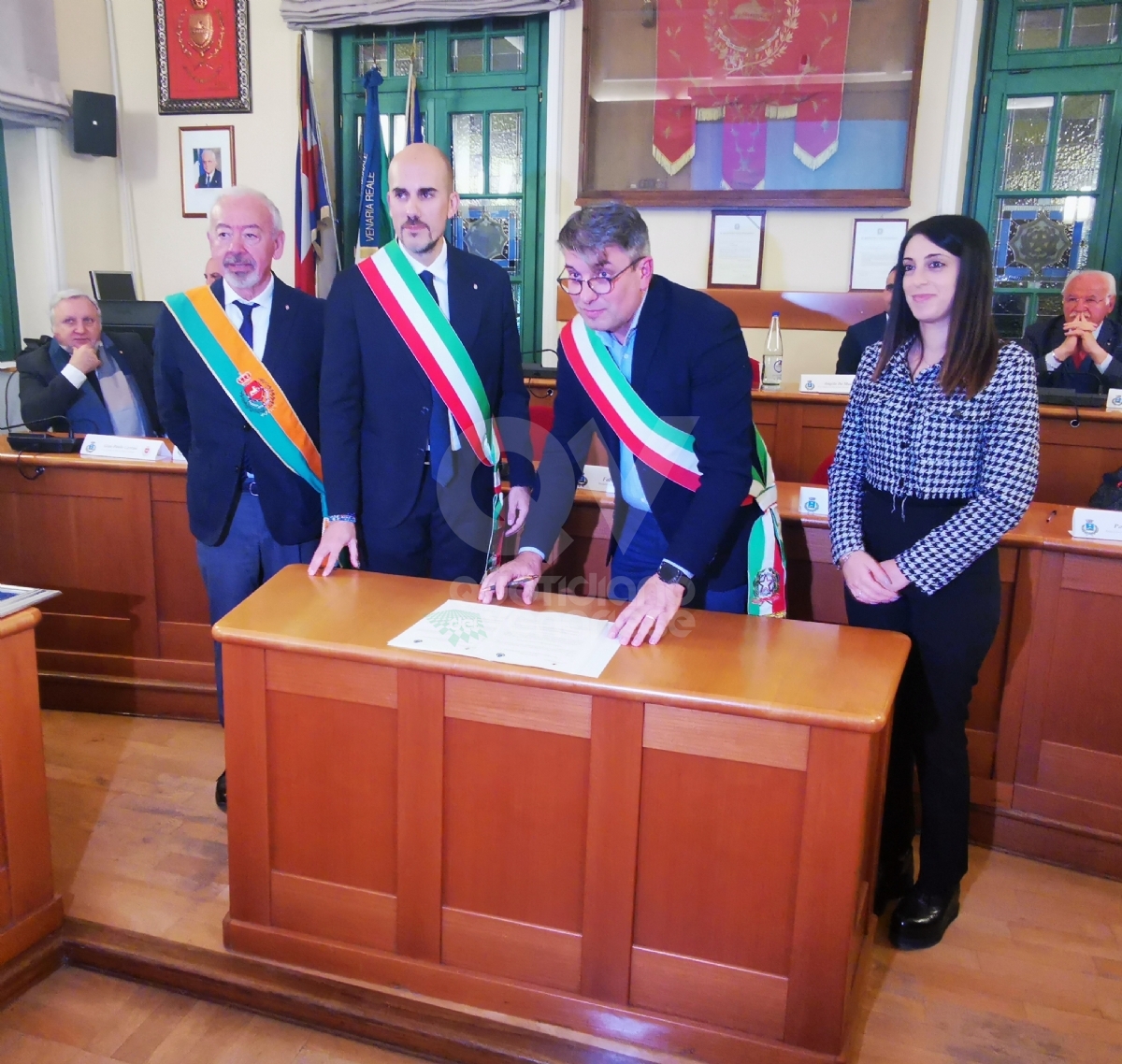 VENARIA - Il «patto d'amicizia» tra Venaria e San Donato di Ninea è realtà - FOTO E VIDEO
