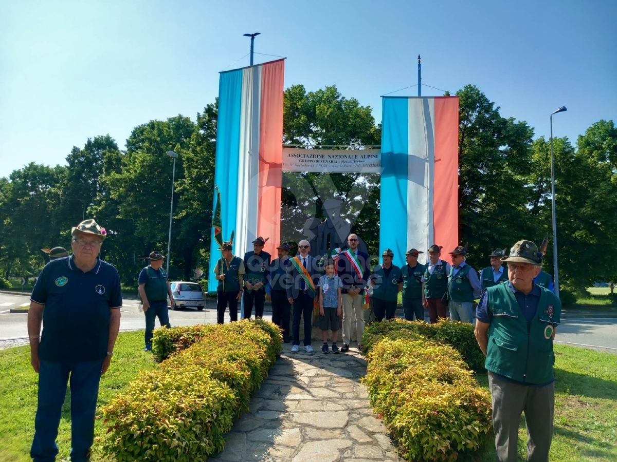 VENARIA - Celebrato il 2 Giugno, Festa della Repubblica - FOTO
