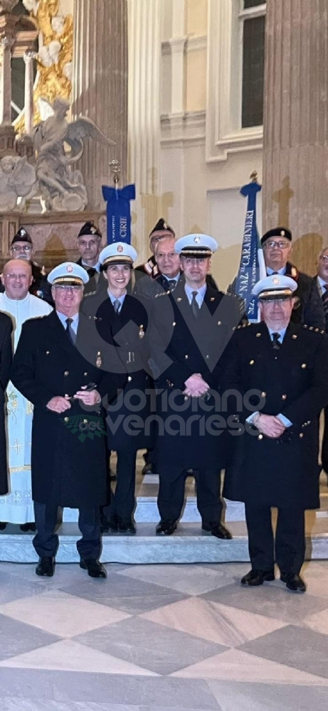 VENARIA - A Sant'Uberto celebrata la Virgo Fidelis, Patrona dell'Arma dei Carabinieri - FOTO
