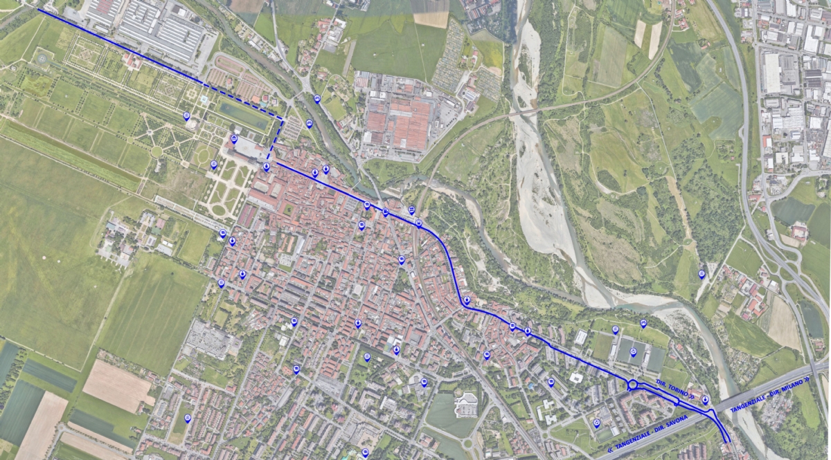 VENARIA-MAPPANO - Partono i lavori per due nuove piste ciclabili - FOTO