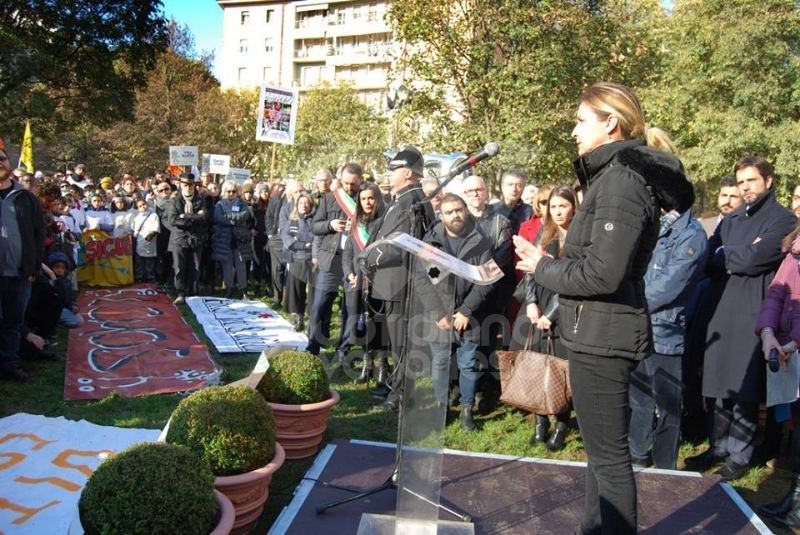 PIANEZZA-RIVOLI - La città di Torino da oggi ha un giardino dedicato a Vito Scafidi - LE FOTO