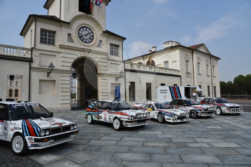 VENARIA - Davanti alla Reggia ecco le Lancia Delta che hanno fatto la storia dei mondiali rally