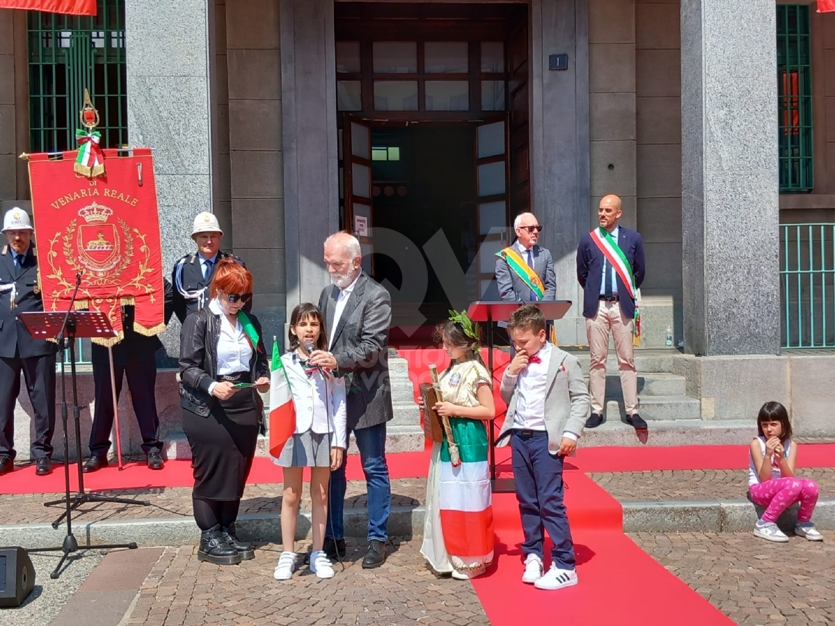 VENARIA - Celebrato il 2 Giugno, Festa della Repubblica - FOTO