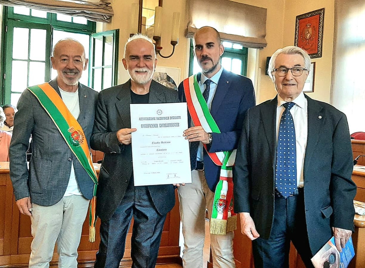 VENARIA - Festa per i cavalieri dell'Associazione Nazionale Insigniti Onorificenze Cavalleresche - FOTO