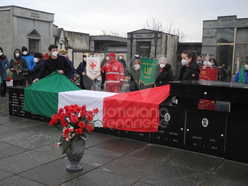 DRUENTO - Il nuovo monumento ai Caduti Partigiani è realtà: inaugurato stamane - FOTO