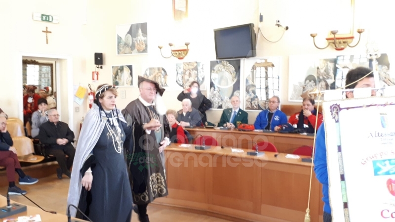 VENARIA - Al via il Real Carnevale: consegnate le chiavi della Città al Lucio e alla Castellana