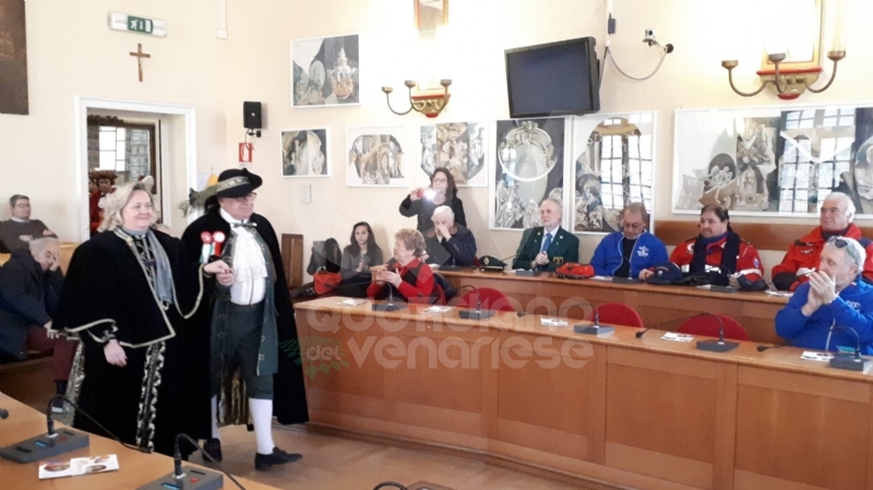 VENARIA - Al via il Real Carnevale: consegnate le chiavi della Città al Lucio e alla Castellana