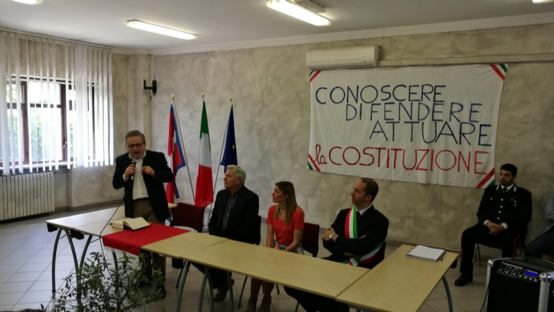 MAPPANO - La Costituzione italiana donata ai nuovi diciottenni - FOTO