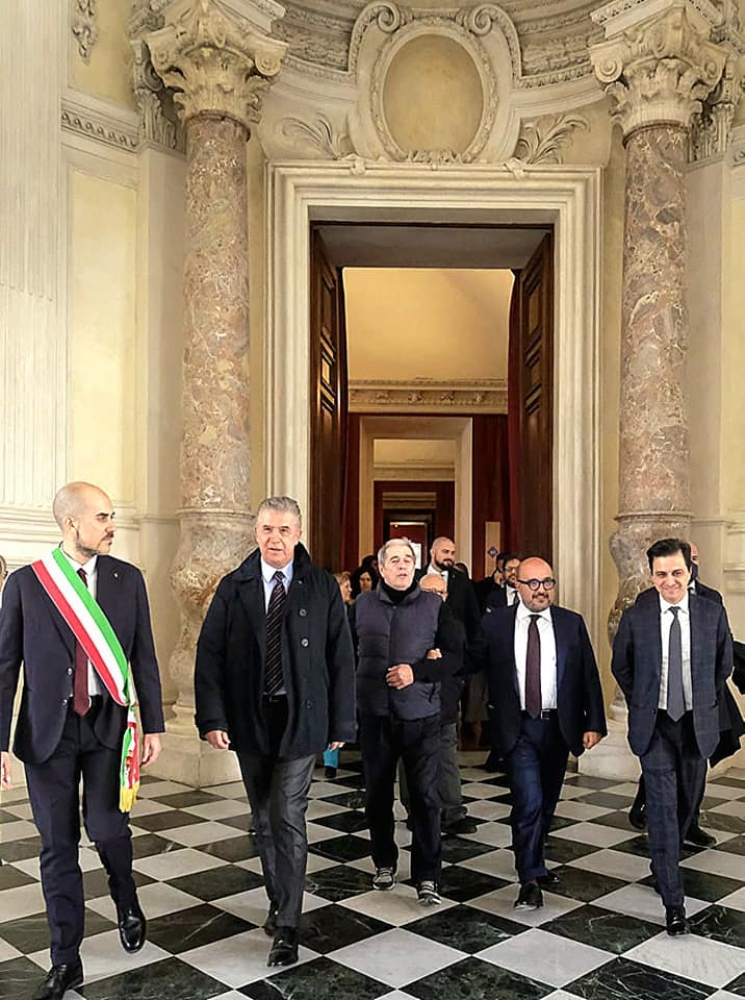 VENARIA - Il Ministro della Cultura in visita alla Reggia e al Centro del Restauro - FOTO