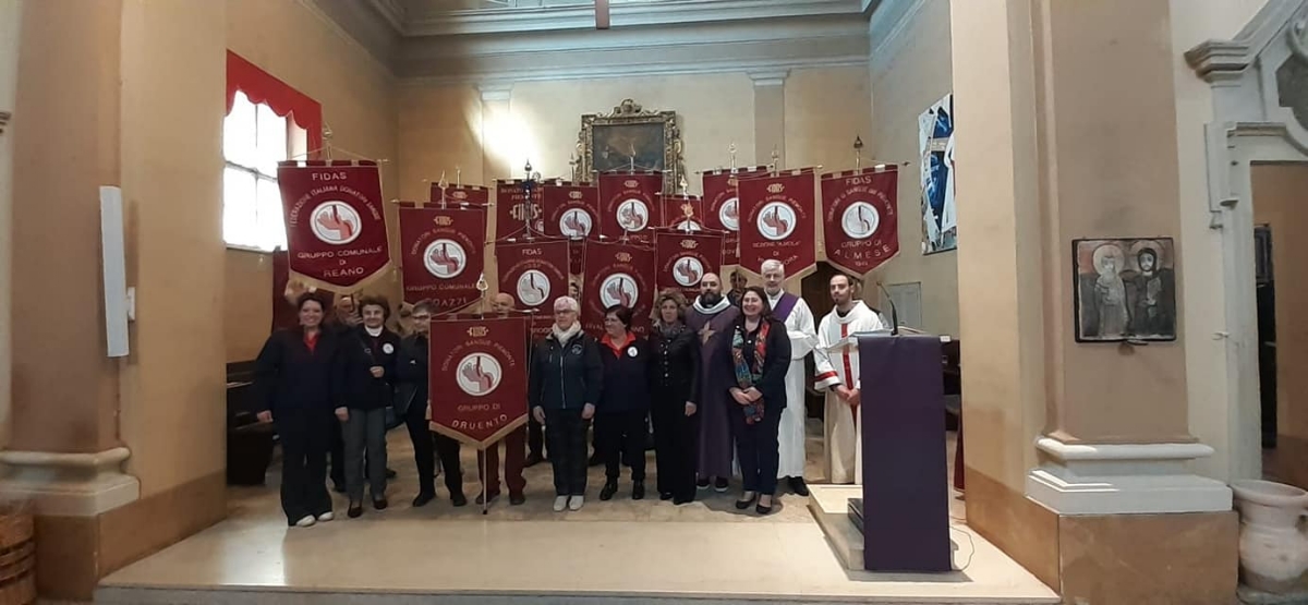 DRUENTO - Grande festa per i 50 anni della Fidas: «Chi dona sangue dona vita!» - FOTO