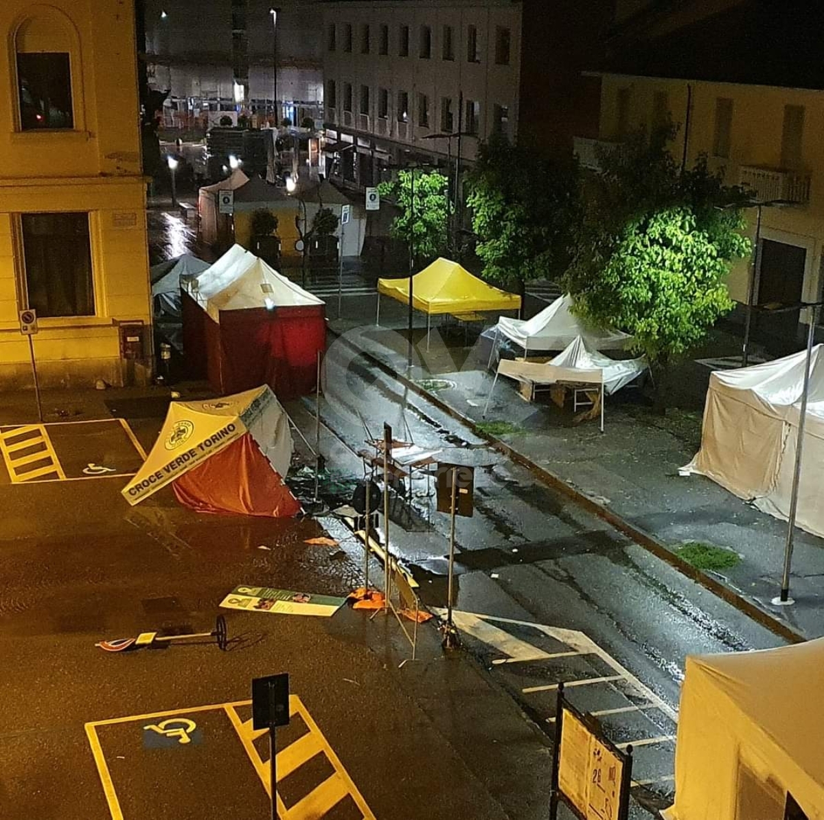 TEMPORALE E GRANDINATA - Disagi e problemi a Venaria, Rivoli, Pianezza, Caselle, Collegno e Grugliasco - FOTO