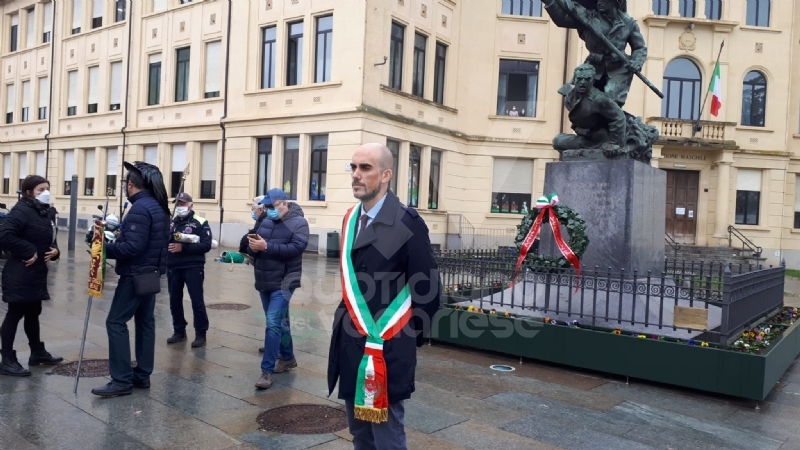 VENARIA - Celebrato il 4 Novembre, tra ricordo e un plauso a medici, infermieri e volontari FOTO