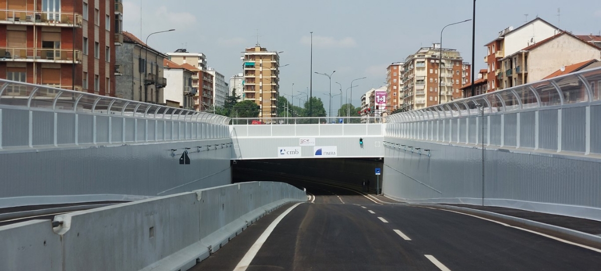 TORINO - Inaugurato il sottopasso di corso Potenza-corso Grosseto - FOTO