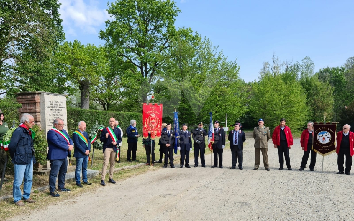 VENARIA - 25 APRILE: Bambini protagonisti alle celebrazioni per la Liberazione - FOTO
