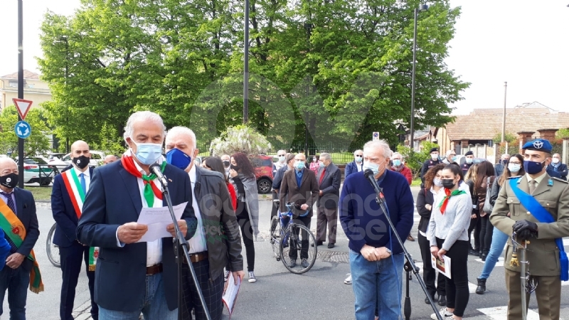 VENARIA - La Città celebra il 25 aprile, Festa di Liberazione - FOTO