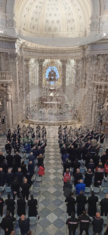 VENARIA - A Sant'Uberto celebrata la Virgo Fidelis, Patrona dell'Arma dei Carabinieri - FOTO