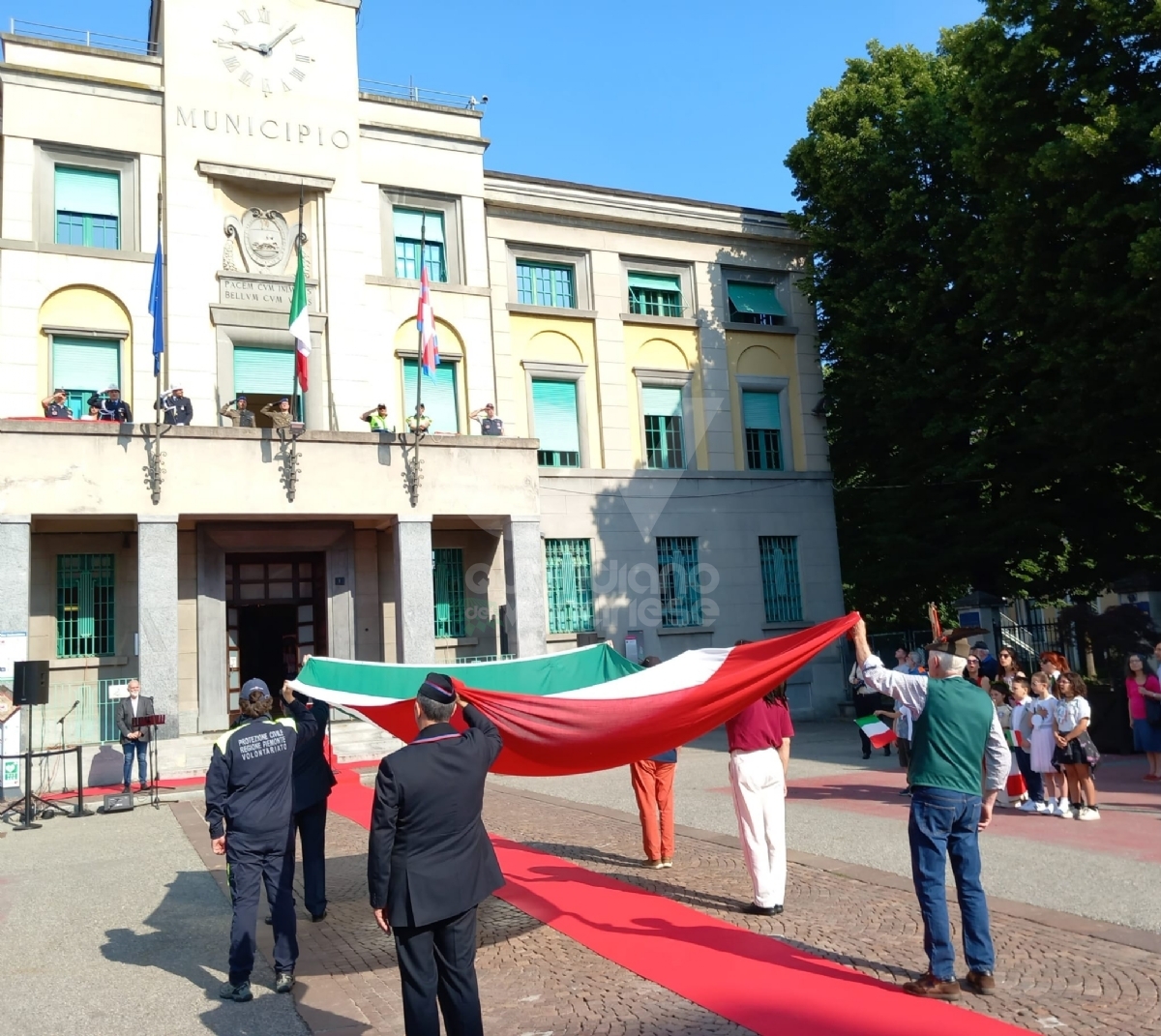 VENARIA - Celebrato il 2 Giugno, Festa della Repubblica - FOTO