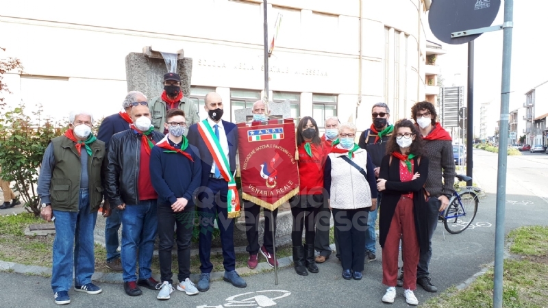 VENARIA - La Città celebra il 25 aprile, Festa di Liberazione - FOTO