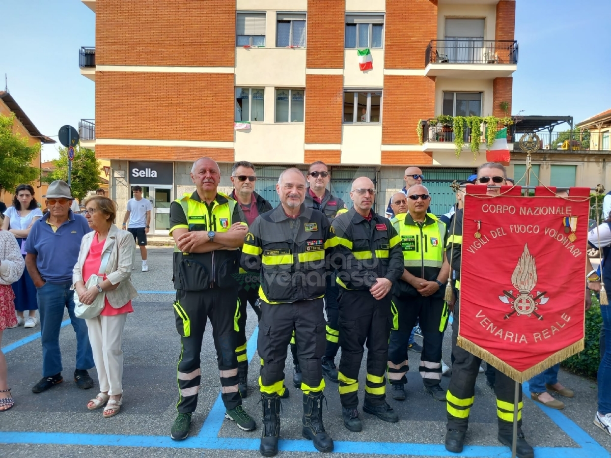 VENARIA - Celebrato il 2 Giugno, Festa della Repubblica - FOTO