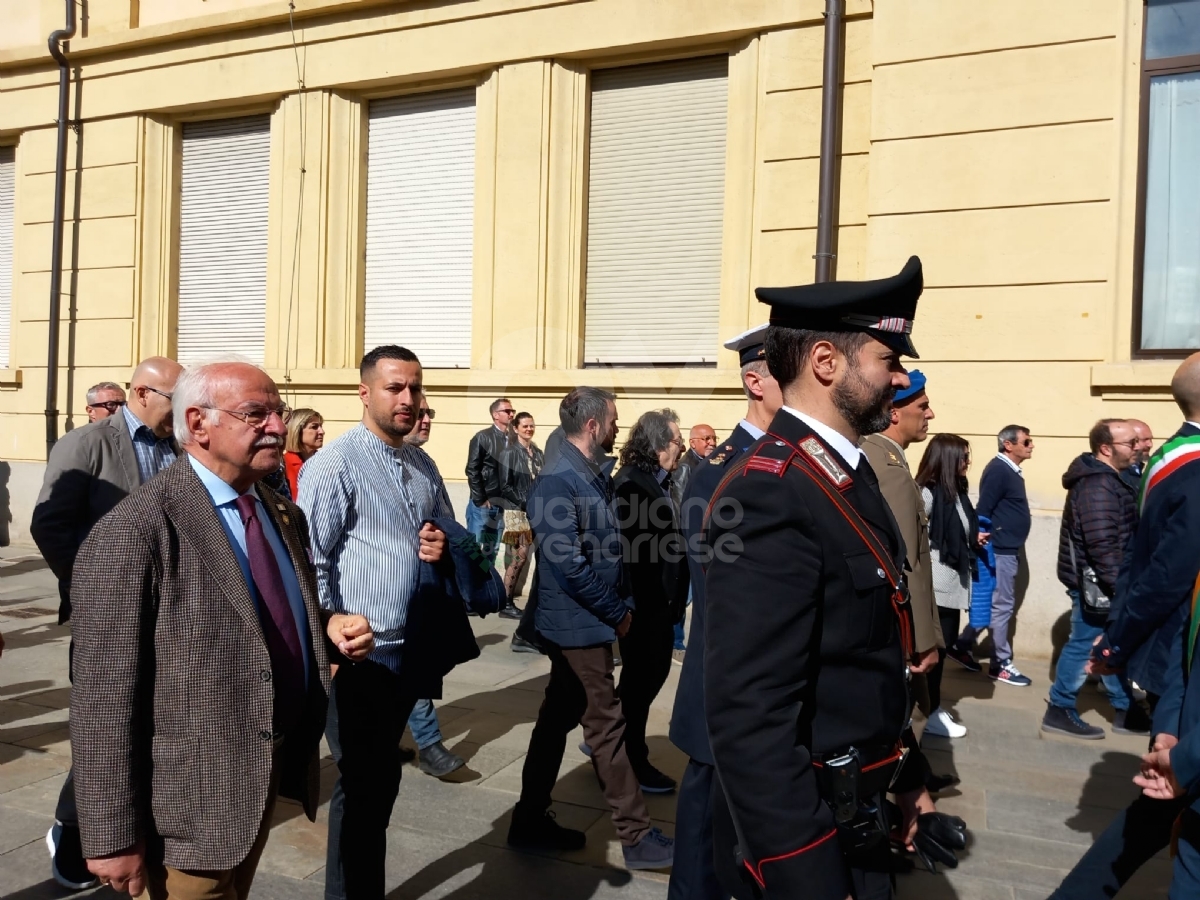 VENARIA - 25 APRILE: Bambini protagonisti alle celebrazioni per la Liberazione - FOTO
