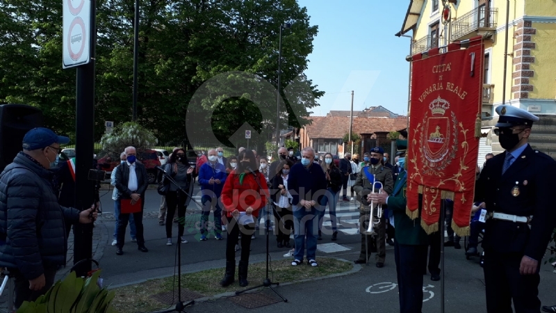 VENARIA - La Città celebra il 25 aprile, Festa di Liberazione - FOTO