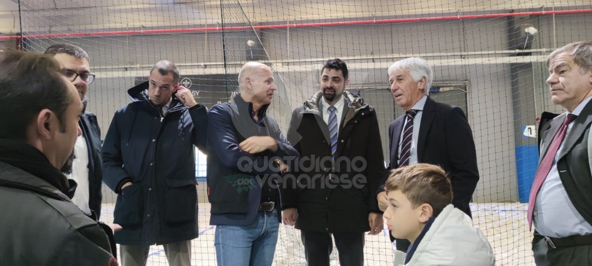 GRUGLIASCO - Gasperini regala un campo da calcio a 5 in Borgata Fabbrichetta - FOTO