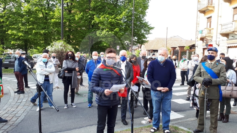 VENARIA - La Città celebra il 25 aprile, Festa di Liberazione - FOTO