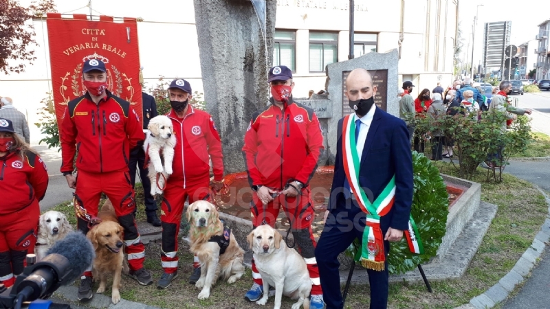 VENARIA - La Città celebra il 25 aprile, Festa di Liberazione - FOTO