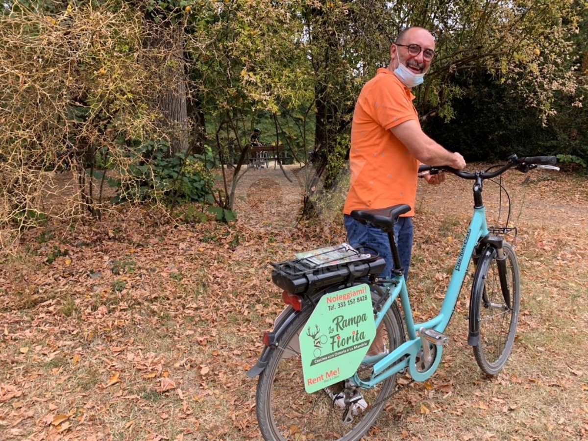 PARCO LA MANDRIA - Sei bici elettriche acquistate per gli spostamenti di guardiaparco e dipendenti