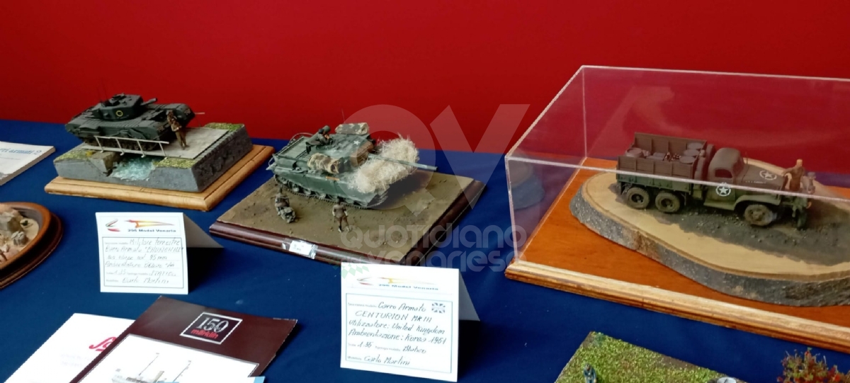VENARIA - XXIX mostra di modellismo statico: il grande successo dei «296 Model» - FOTO