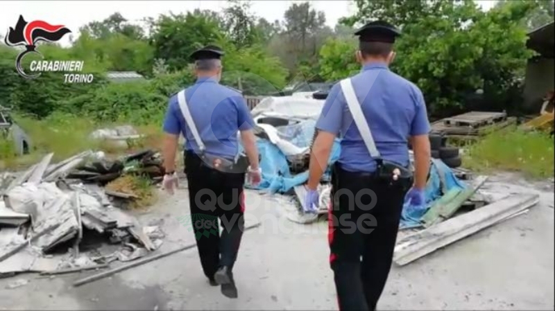 BORGARO-CASELLE-VENARIA - Il circolo privato era una discarica abusiva: due denunciati
