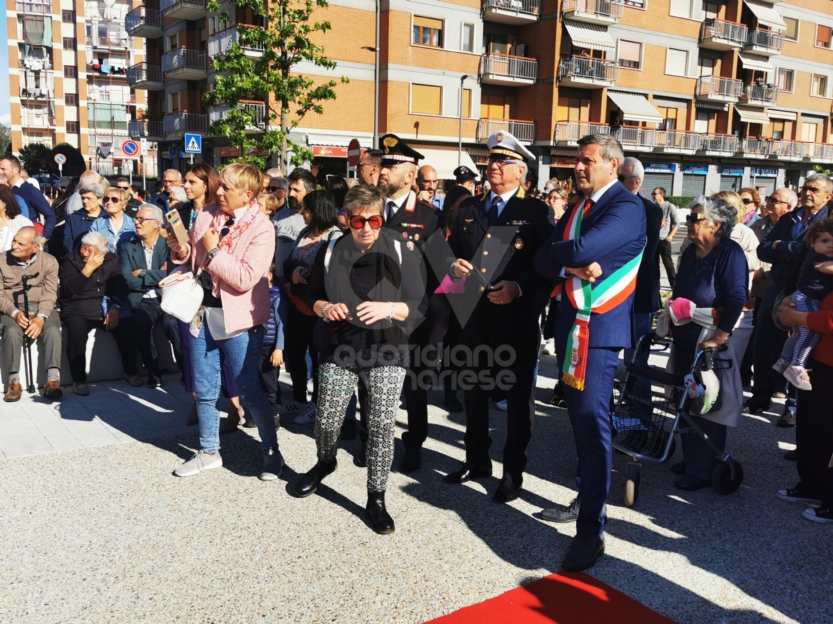 BORGARO - Inaugurata via Lanzo: a breve nascerà piazza Vincenzo Barrea - FOTO