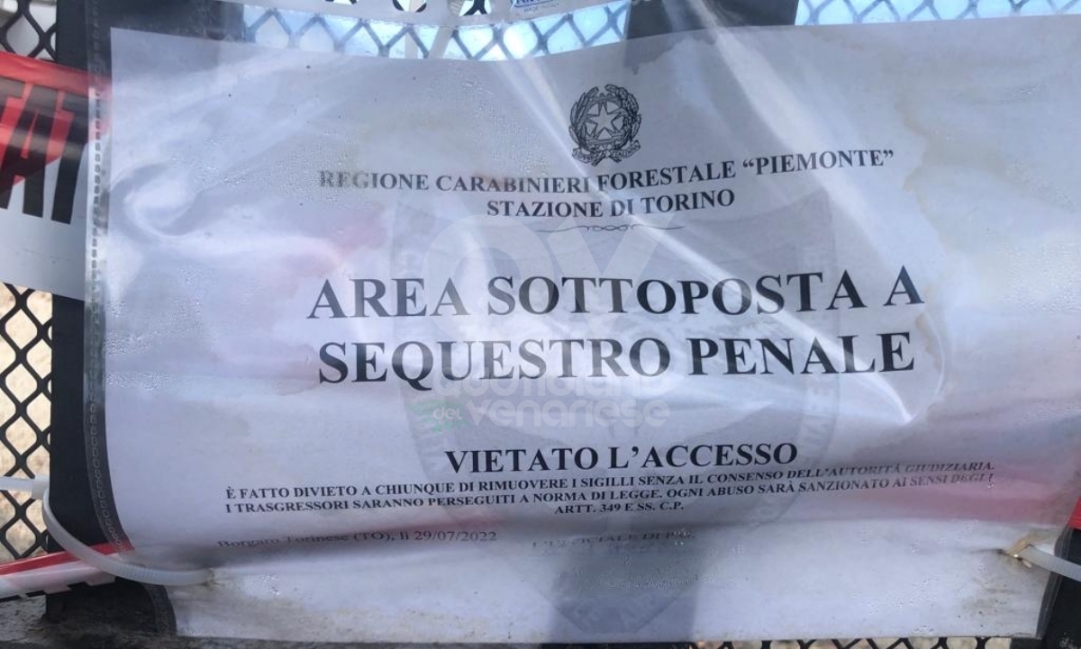 MAPPANO-BORGARO - Rifiuti tossici dentro la Innova? Blitz dei Forestali e la magistratura sequestra l'area - FOTO
