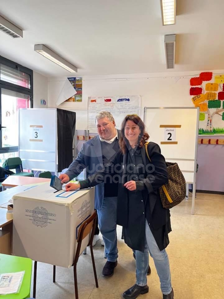 ELEZIONI AMMINISTRATIVE 2023 - a PIANEZZA BALLOTTAGGIO CASTELLO-MINò - FOTO