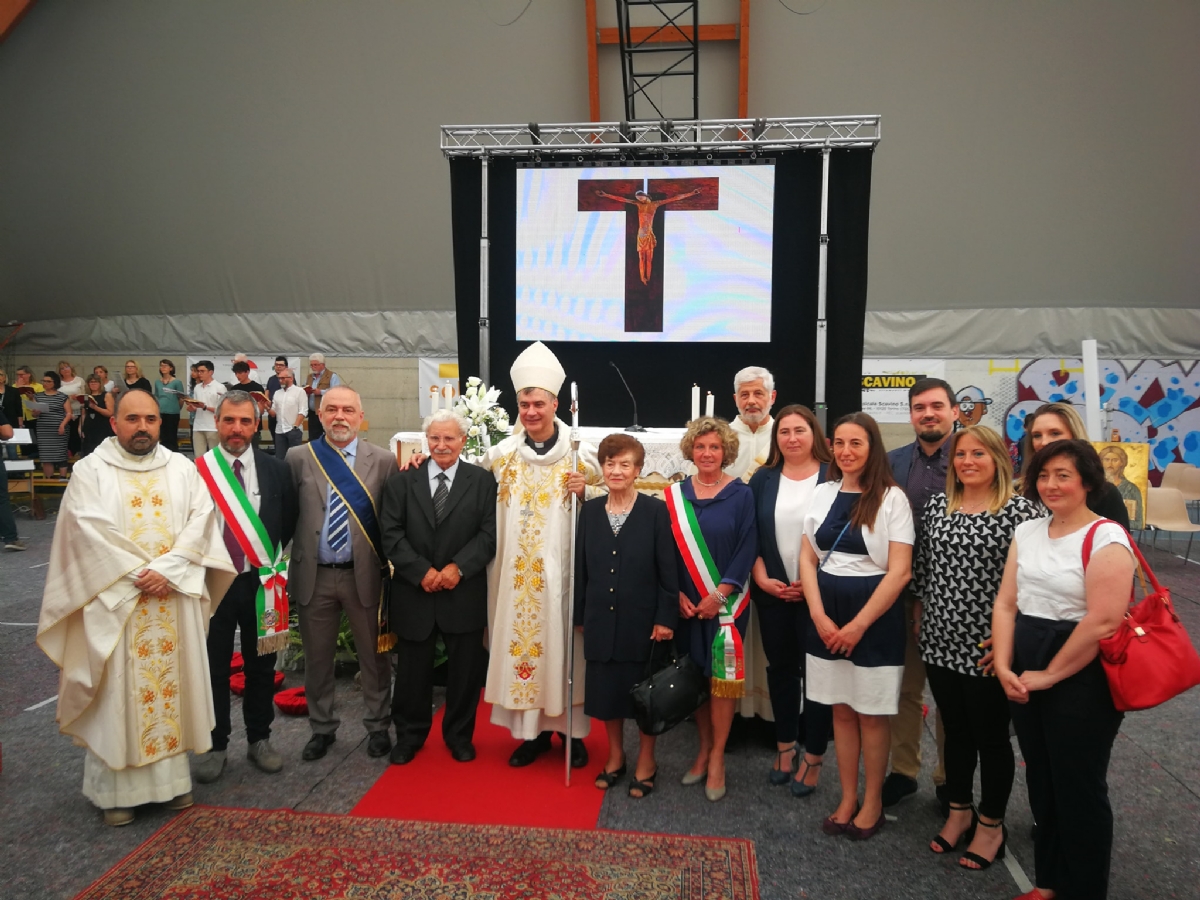 DRUENTO - La comunità ha accolto monsignor Repole: «amico, fratello, vescovo» - FOTO