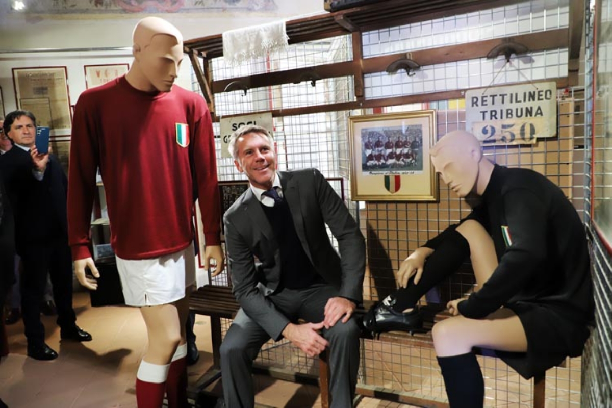 GRUGLIASCO - Al Museo del Grande Torino arrivato in visita il principe Emanuele Filiberto di Savoia - FOTO