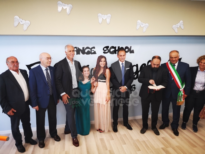 DRUENTO - Il presidente del Coni Malagò all'inaugurazione della «Special Angels Disability Dance School»