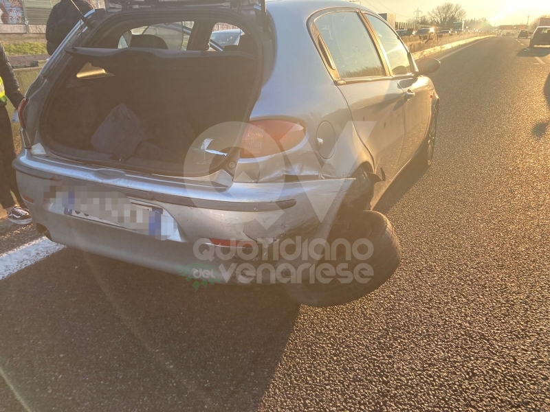 COLLEGNO-RIVOLI - Scontro in tangenziale: feriti e forti rallentamenti in direzione sud FOTO