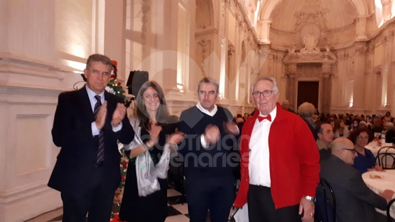 VENARIA - 420 partecipanti alla «Cena della solidarietà e della fratellanza» alla Reggia - FOTO