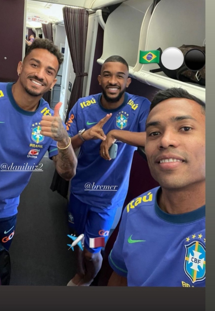 CASELLE - Il Brasile è partito per il Qatar: obiettivo vincere i Mondiali - FOTO