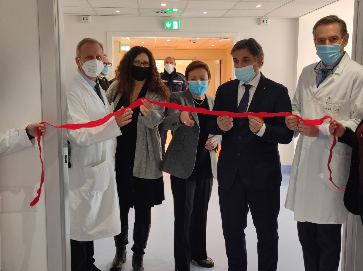 RIVOLI - Finiti i lavori in ospedale: nuovi spazi per gli ambulatori di Cardiologia e Riabilitazione - FOTO