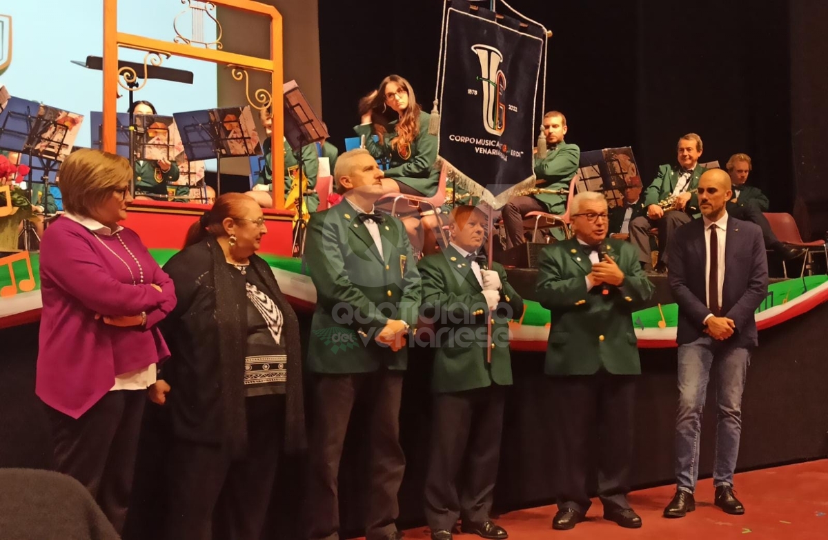 VENARIA - Nuovo logo per il «Giuseppe Verdi»: presentato durante il concerto di Santa Cecilia - FOTO