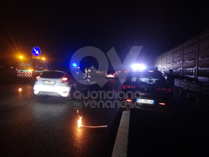 VENARIA-SAVONERA - Tamponamento fra due auto in tangenziale: due feriti, tra cui un 12enne