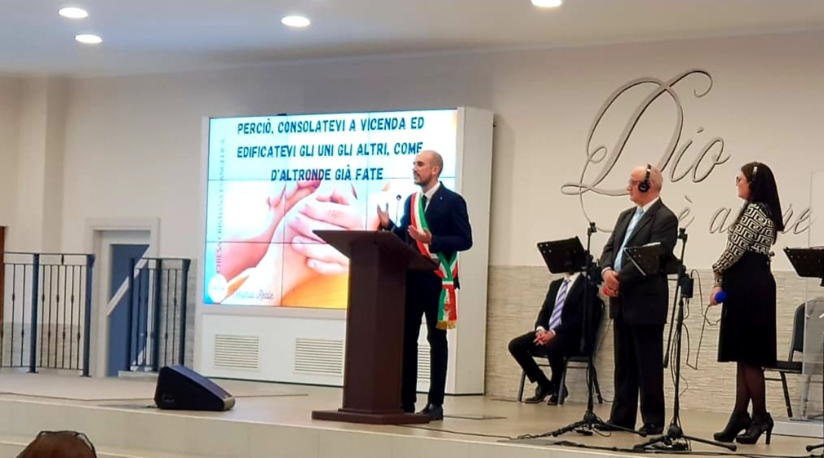 VENARIA - Inaugurata la nuova chiesa cristiana evangelica di via Paganini - FOTO